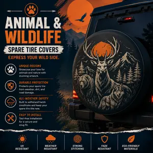 Animal & Wildlife Spare Tire Covers