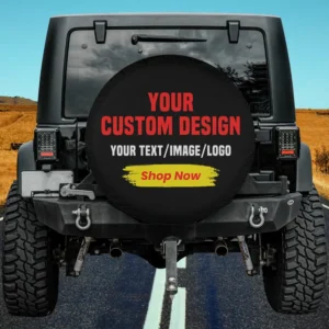custom spare tire cover no camera hole
