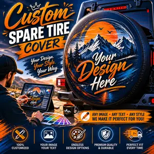 Custom Spare Tire Cover