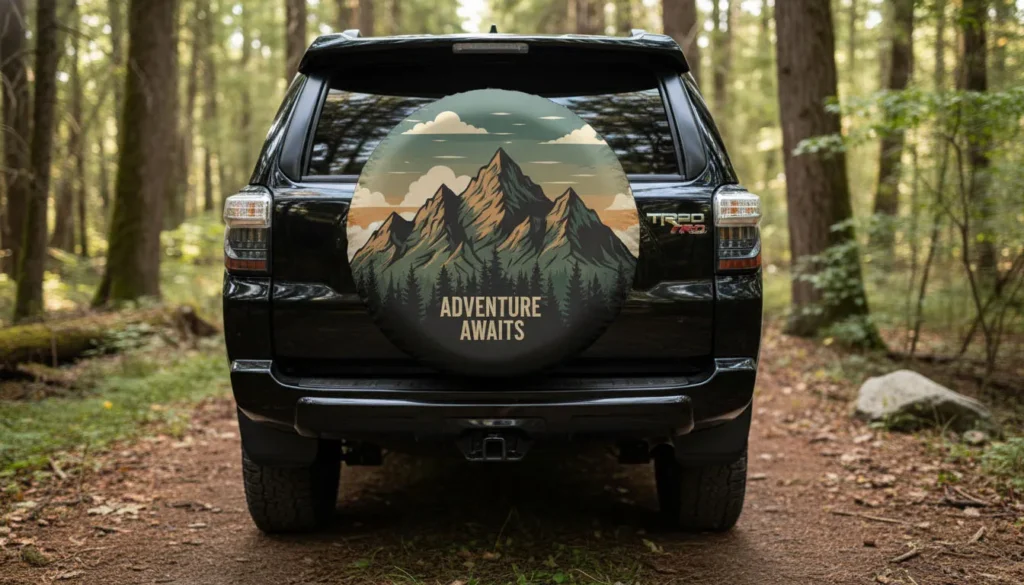 do SUV owners need spare tire covers Toyota 4Runner TRD Pro custom design fitted