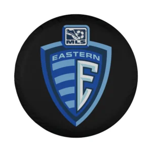 Eastern Conference MLS shield logo design for spare tire cover