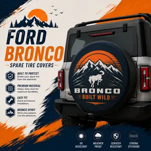 Ford Bronco Spare Tire Covers