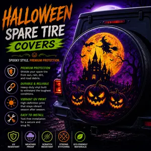 Halloween Spare Tire Covers