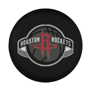 Houston Rockets logo basketball design for spare tire cover