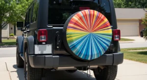 how to install a spare tire cover jeep wrangler
