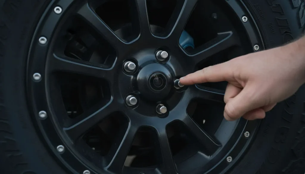 Jeep Wrangler spare tire camera hole backup camera location check