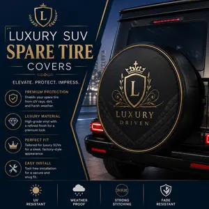Luxury SUV Spare Tire Covers