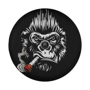 Men Manhood Chef Big Boss Gorilla with Cigarette graphic design for spare tire cover