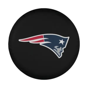 New England Patriots logo design in navy, red, and white colors