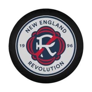 New England Revolution MLS fan essentials logo design for spare tire cover