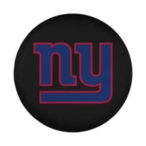 New York Giants logo design for NFL fan gear spare tire cover