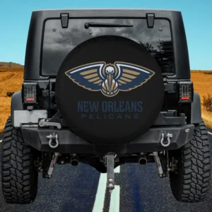 Pelican basketball wings New Orleans Pelicans spare tire cover no camera hole variant
