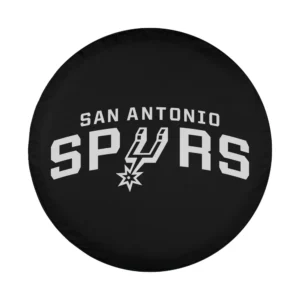 San Antonio Spurs logo basketball design for spare tire cover