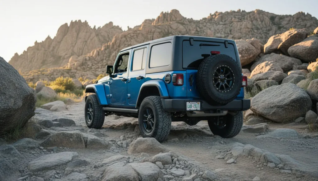 spare tire cover sizes Jeep Wrangler lifted 35 inch off road build