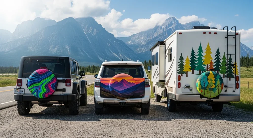spare tire covers for jeep suv and rv complete buying guide