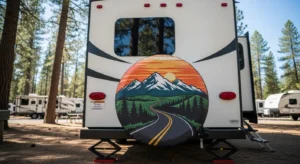 spare tire covers for trailers travel trailer campground fitted cover protection