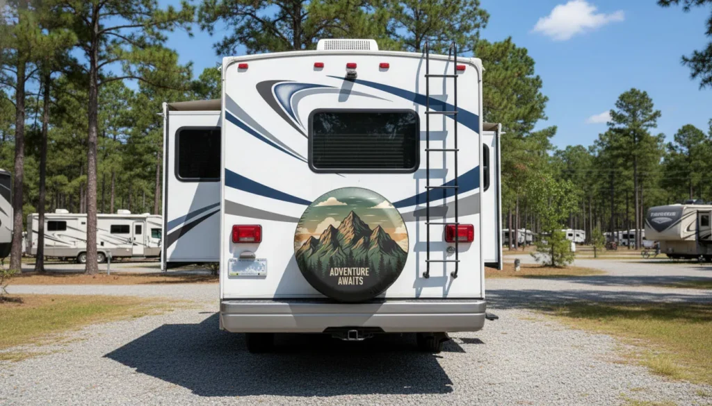 spare tire covers for RV worth it motorhome campground fitted cover