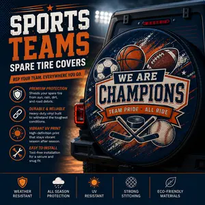 Sports Teams Spare Tire Covers