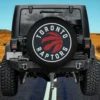 Toronto Raptors claw basketball logo spare tire cover without camera hole