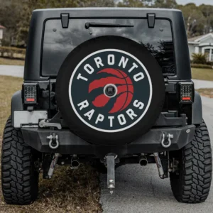 Toronto Raptors claw basketball logo spare tire cover with camera hole