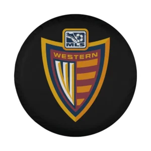 Western Conference MLS shield design for spare tire cover