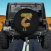 CatDog cartoon character logo spare tire cover with no camera hole for Jeep