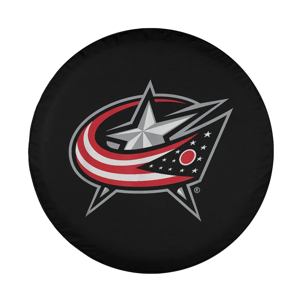 Columbus Blue Jackets navy blue star logo official design for spare tire cover