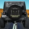 green eyed black cat introverted discuss cats spare tire cover with no camera hole