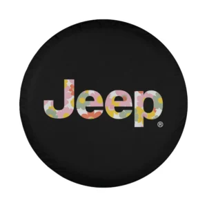 iconic floral Jeep logo officially licensed design only