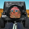 Kawaii ramen bowl octopus noodles anime spare tire cover no camera hole for Jeep SUV RV