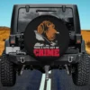 McGruff The Crime Dog retro PSA take a bite out of crime spare tire cover with no camera hole