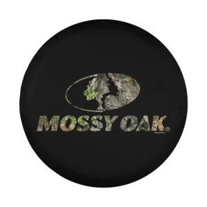 Mossy Oak nature camouflage classic outdoors logo design for spare tire cover