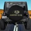 Mossy Oak nature camouflage classic outdoors logo spare tire cover with no camera hole for Honda CRV