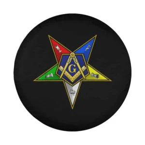 Order of the Eastern Star Masonic Square and Compass emblem design only