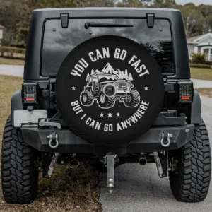 off road monster truck mountain stars spare tire cover with camera hole for Honda HRV