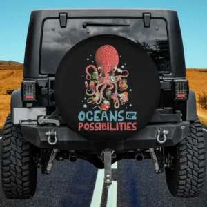 reading octopus books oceans of possibilities spare tire cover with no camera hole on Jeep