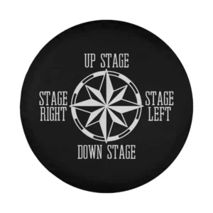 Stage left stage right compass theater compass rose design only