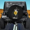 sunshine sunflower kitten cat spare tire cover with no camera hole for Jeep SUV RV
