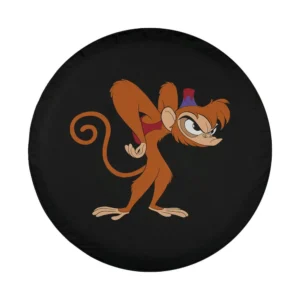 angry abu purple fez disney aladdin 90s cartoon design only spare tire cover