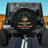 Camping tent and bacon strips camping spare tire cover without camera hole
