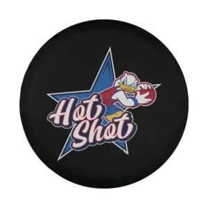 donald duck basketball star hot shot design for spare tire cover