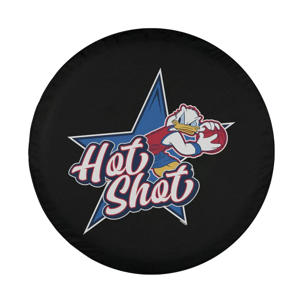 donald duck basketball star hot shot design for spare tire cover