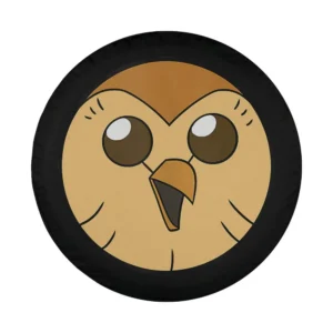 Cartoon Hooty owl face from The Owl House Disney Channel design only