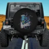 illustrated ursula tentacles infamous disney villains spare tire cover no camera hole