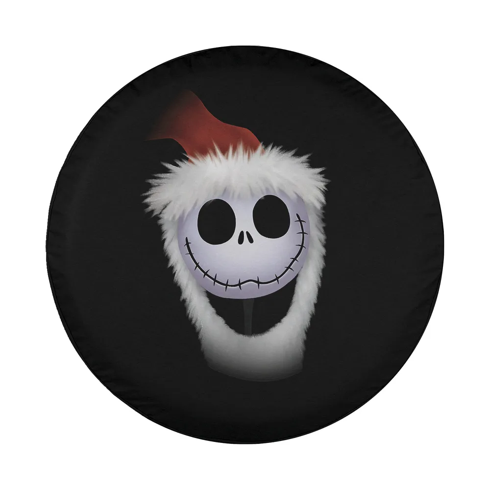Nightmare Before Christmas Jack Skellington Santa hat design for spare tire cover