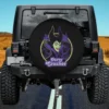 Maleficent thorny castle party crasher spare tire cover no camera hole for Jeep SUV RV