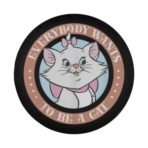 Cartoon Marie The Aristocats pink bow Everybody Wants To Be A Cat design only