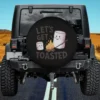 marshmallow campfire cartoon let's get toasted spare tire cover no camera hole