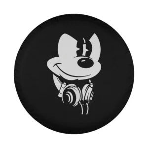 Mickey Mouse headphones cartoon Disney design only for spare tire cover