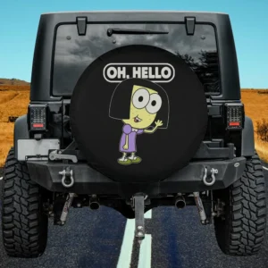 oh hello tilly big city greens cartoon spare tire cover no camera hole for Jeep